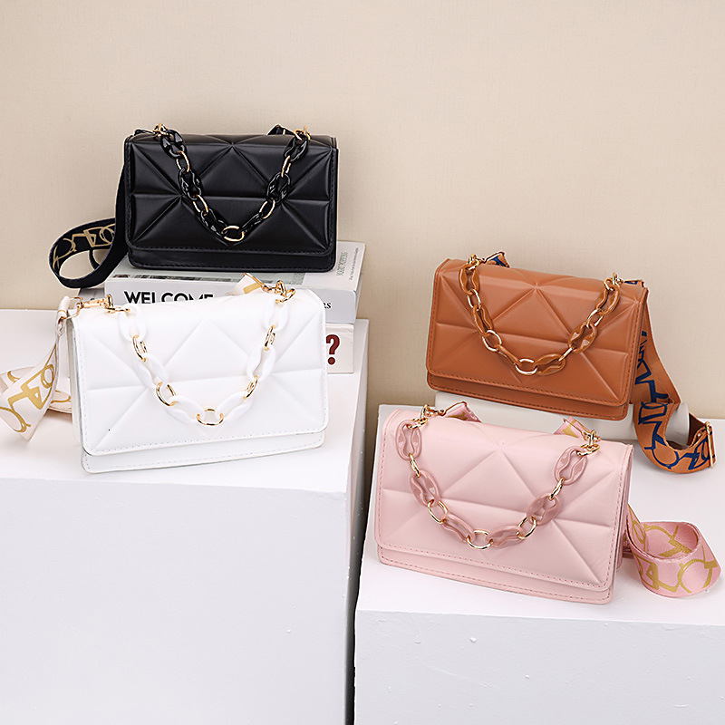 2025 autumn and winter new minimalist style handbag fashionable retro light bag luxury elegant style niche design thick chain shoulder bag designer ba