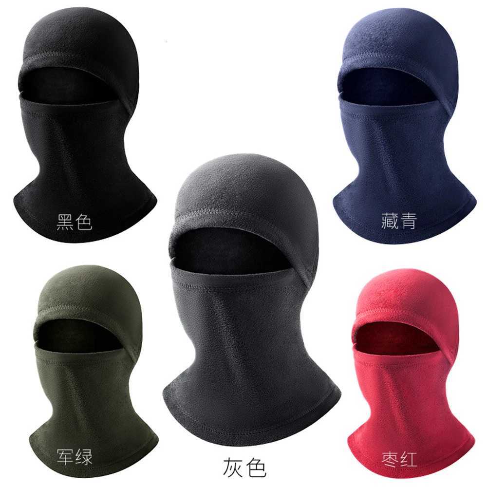 Motorcycle Face Mask Shawl Autumn Winter Thermal Fleece Face Shield Mask Moto Balaclava Windproof Cycling Ski Scarf Ski Mask Z250926