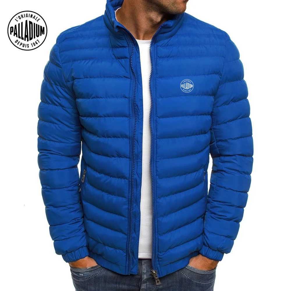 Palladium Mens Warm Down Jacket Brand Casual Fashion Coat Standing UR Winter W250926