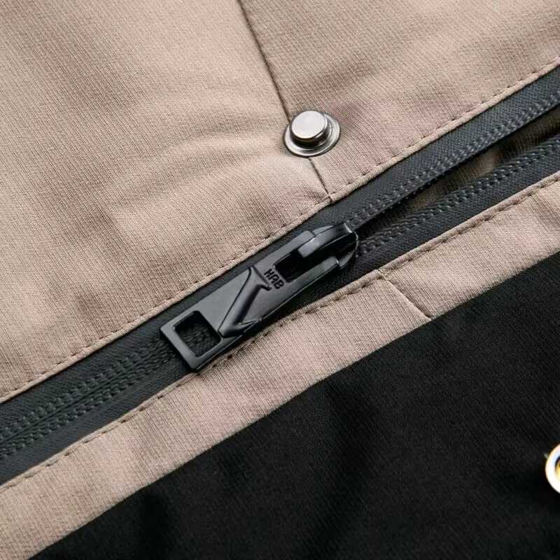 Classic Red Winter Jacket For Men 2025 Detachable Hood Dad Cotton Padded Coat Warm Thick Soft Mature Men Casual Down Jacket W250926