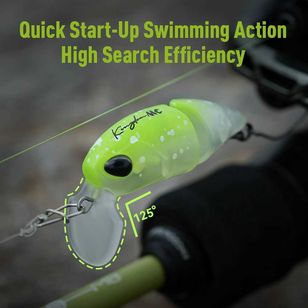 Kingdom Micro Expert Fishing Lure 23g 37mm Jointed Floating Minnow Artificial Hard Bait Swimbait Topwater Crankbait Trout lure W250926