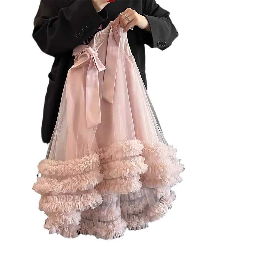 Summer Girl Party Dress Bridesmaid Girls Dress Vestido Pink Wedding Princess Prom Kids Party Dresses For Girls Birthday Costum Z250926