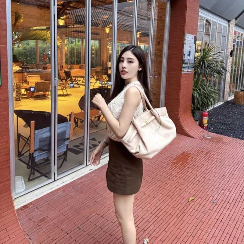 2025 JWPEI Dumpling Bag Size Suede Soft Bag Fashion Tote Shoulder Underarm Tote HundredW250926