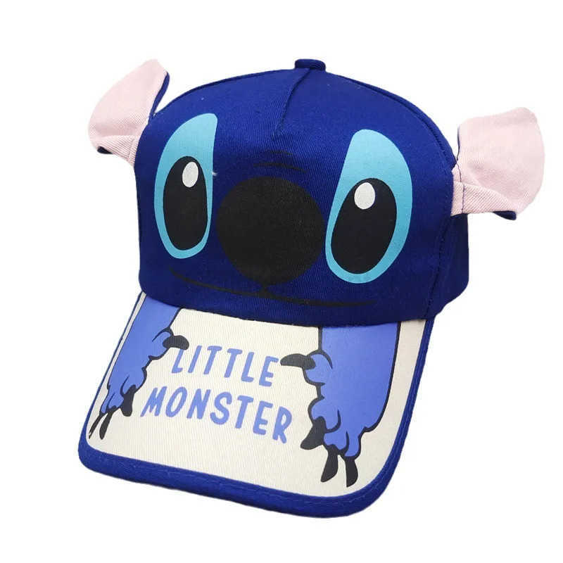 Disney Star and Stitch Baseball Cap Summer Adjustable Sun Hat Cute Retro Cartoon Anime Hat Boys and Girls Hat Adult Gift H250926