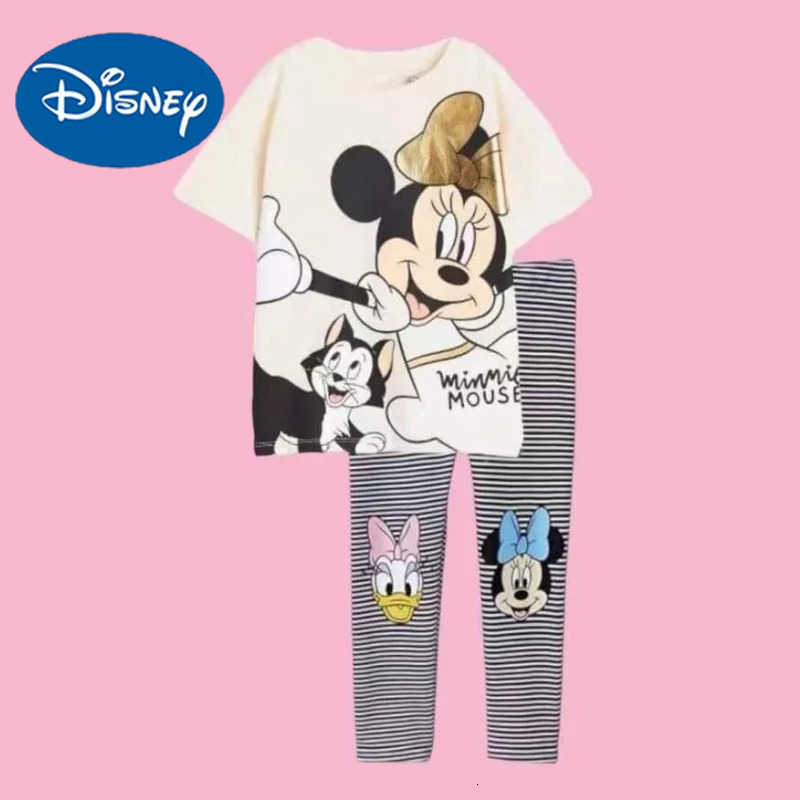 Disney Cute Baby Girls Kids Clothing Minnie Girls Clothes Sets Baby Clothes Set 010year Years Old H250926