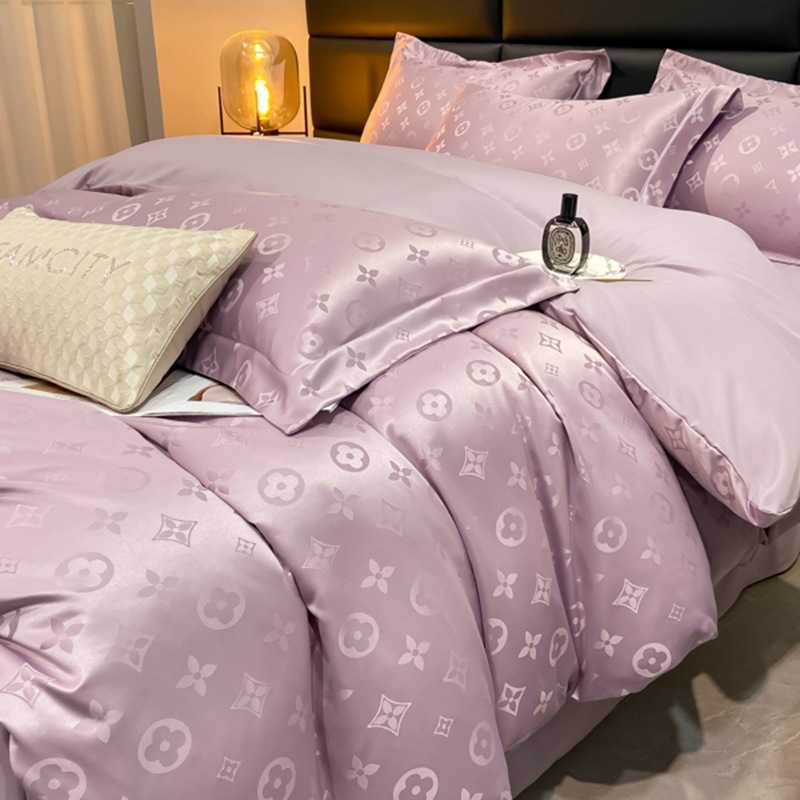 Mercury Home Textiles Pure Cotton Longstaple Cotton Satin Embroidery Fourpiece Set All Cotton Modal Bedding Fourpiece Set C250926