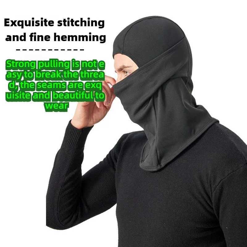 Winter Skiing Headgear for Warmth Outdoor Sports Windproof and Cold Proof Motorcycle Fleece Face Protection Bicycle Riding Mask Z250926