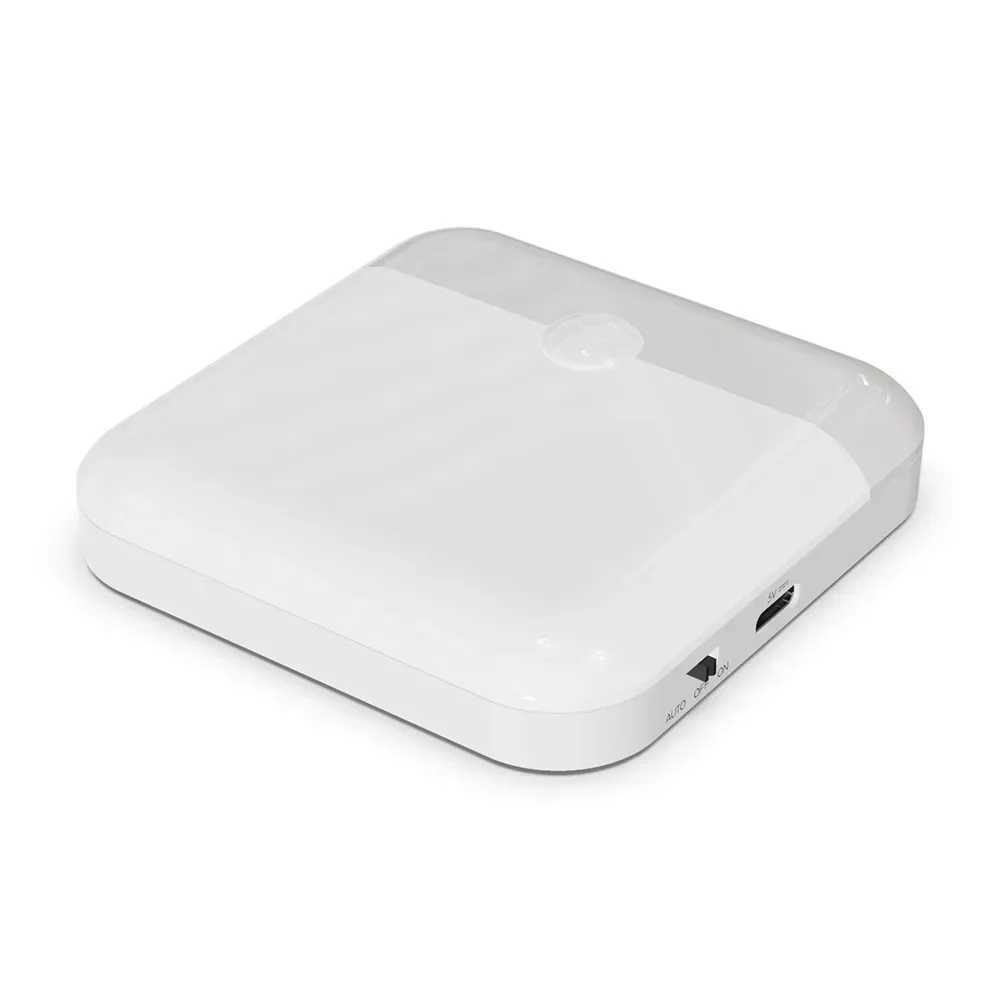 Motion Sensor Light USB Night Light LED Lamp With Switch Rechargeable Inductor Lights For Kitchen Stairs Hallway Closet Bedroom C250925