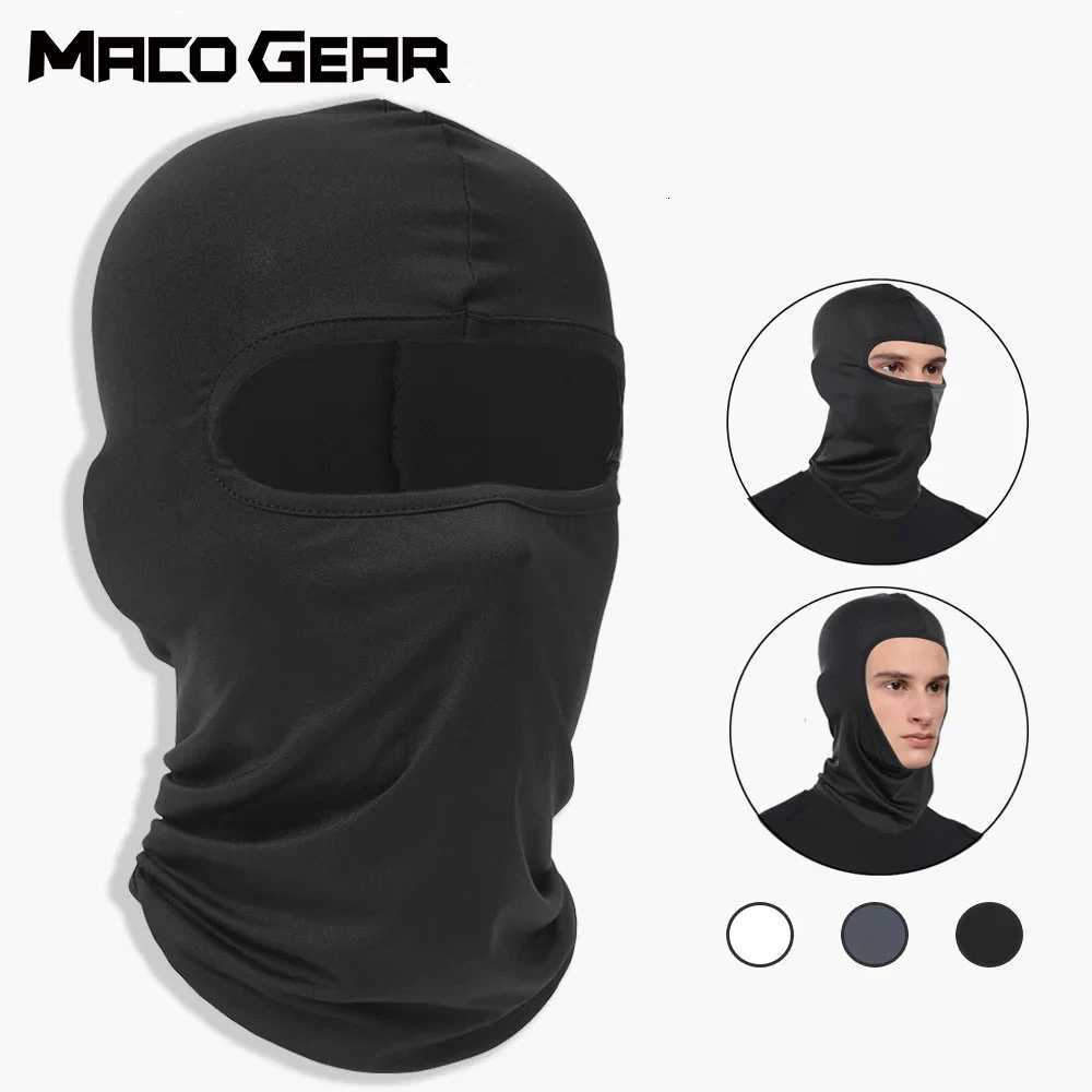 Motorcycle Balaclava Quickdrying Full Face Mask AntiUV Motocross Motobike Racing Helmet Liner Windproof Scarf MTB Headgear Men Z250926