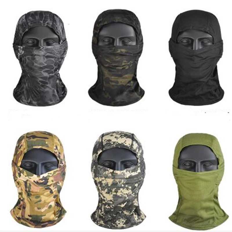 10pc Multi colors Wargame Airsoft Tactical Balaclava Bicycle Cycling Hunting Neck Face Shield Hiking Camo Scarves Z250926