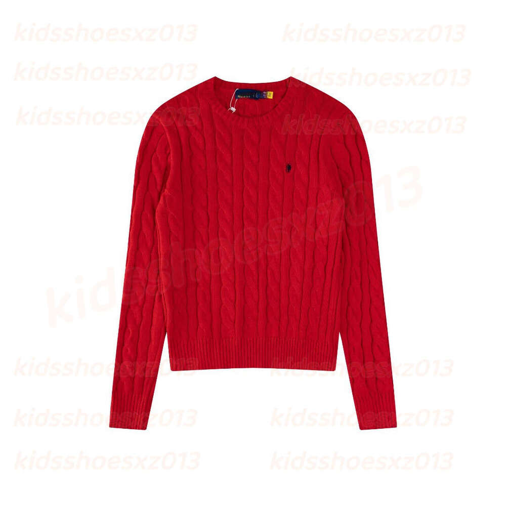 ralf laure Designer Sweater Ralphtlaurent Tracksuit Men Doudoune Running Pantalon Kids Crew Neck Solid Color Pony Embroidery Cable Knit Womens Coat