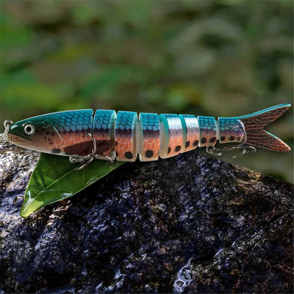 1PC 137cm 8 Segments 20g Multi Jointed Swimbaits Hard Bait Tack for Freshwater Saltwater Fishing Tools W250926