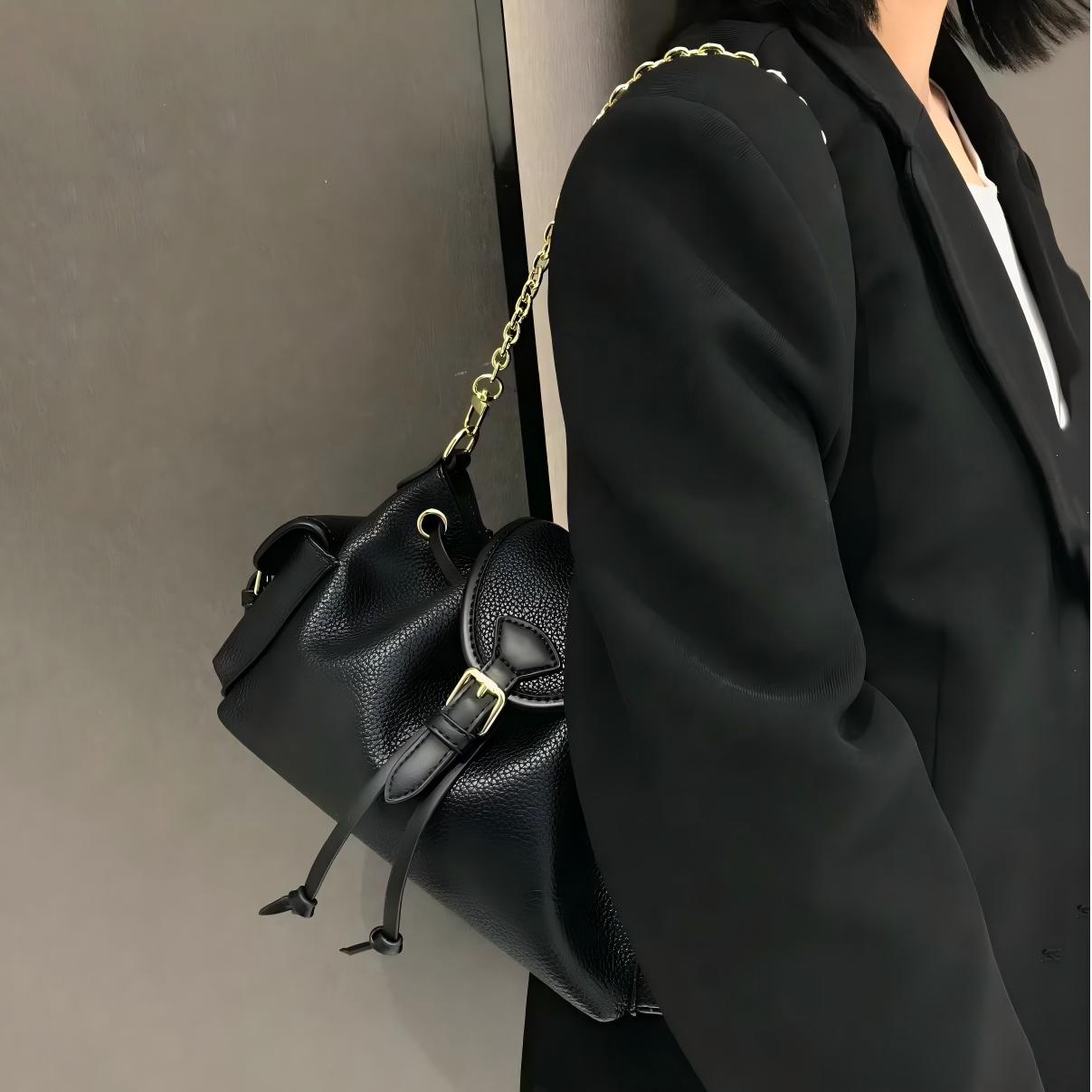 free shipping designer bag genuine leather vintage printed Boston bag trendy light luxury single shoulder cross body bag for woman