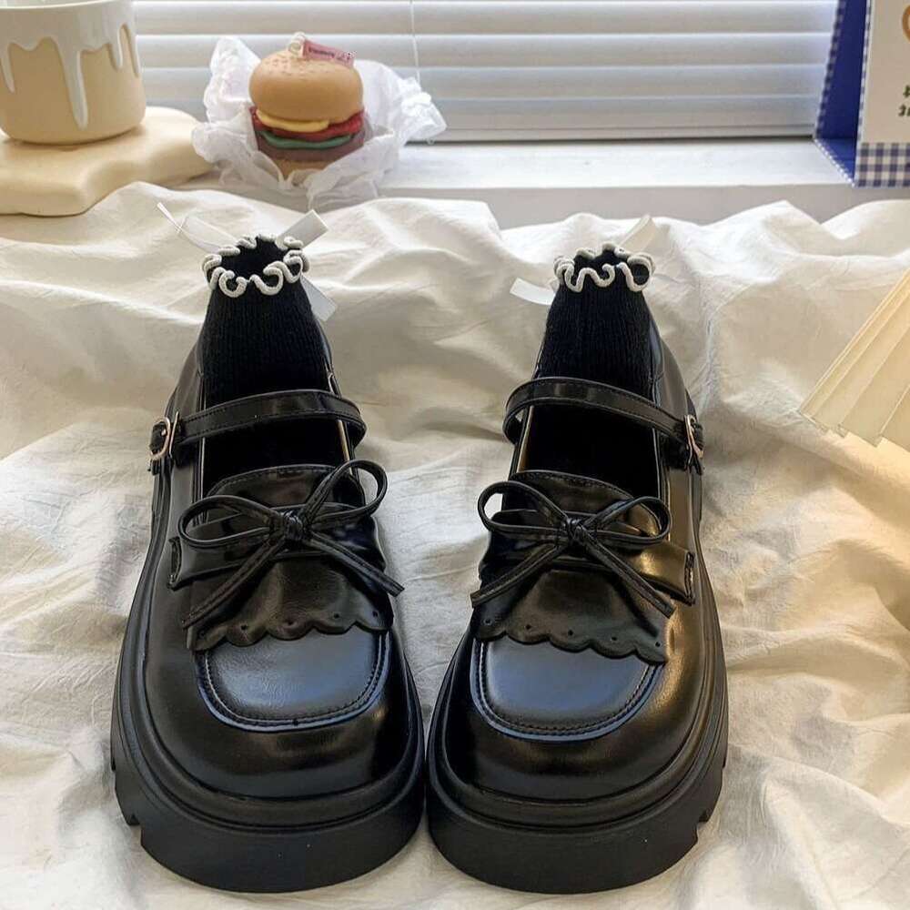 Skirt Matching JK Spring British Style Designer Shoe Brown New 2025 Thick Sole Small Leather Women Mary Jane Single Shoes