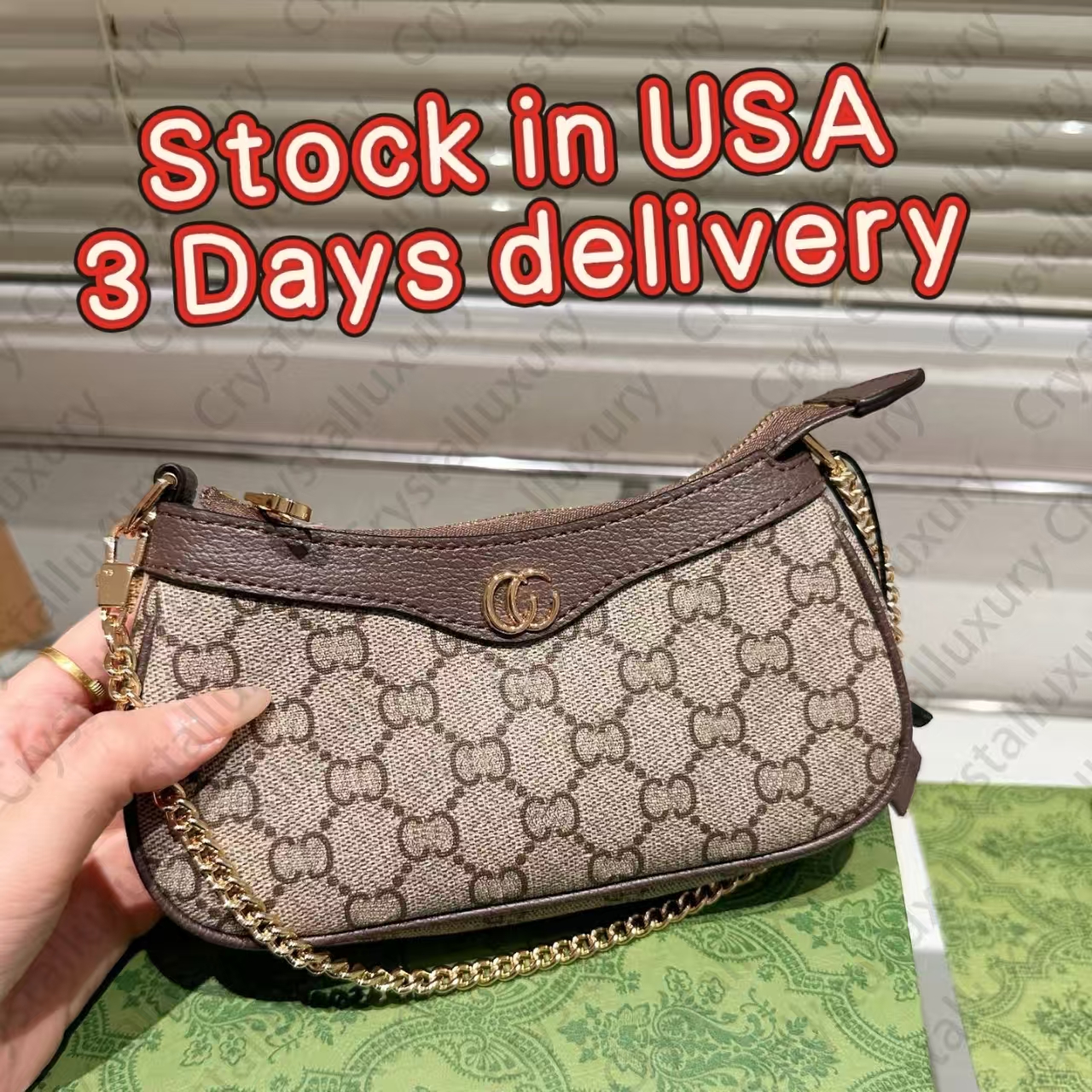 Top quality Genuine Leather mini bag with box designer bag Luxury tote bag underarm bag Fashion Leather bag women's mini handbag chain bag crossbody bag