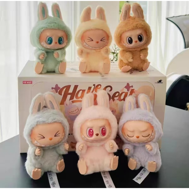 Labubu doll, blind box toy V4 V3 V2 V1 series Monsters Big Into Energy Series plush toy gift box