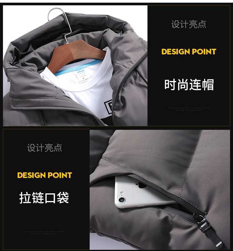 Male Cotton Jackets Padded Warm Loose Parka Coat Corduroy Short Jacket Man Solid Zip Windbreaker Winter Mens Casual Windbreake W250926