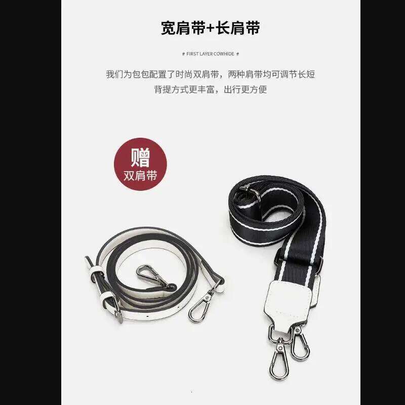 Ladies Cowhide Genuine Leather Bag Women's Retro Versatile Shoulder Handbag For Female Commuting Underarm Bucket Crossbody Bags MDNG2509