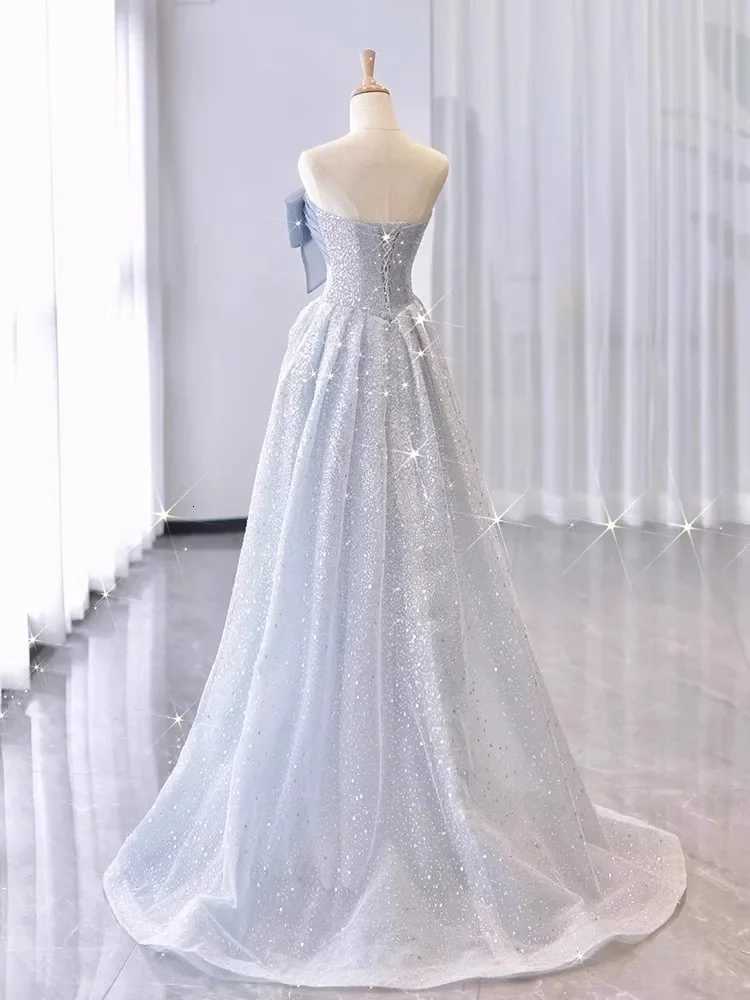 15 quinceanera dresses One shoulder evening gown with a light luxury niche highend adult gift fluffy dress and formal attire Z250926