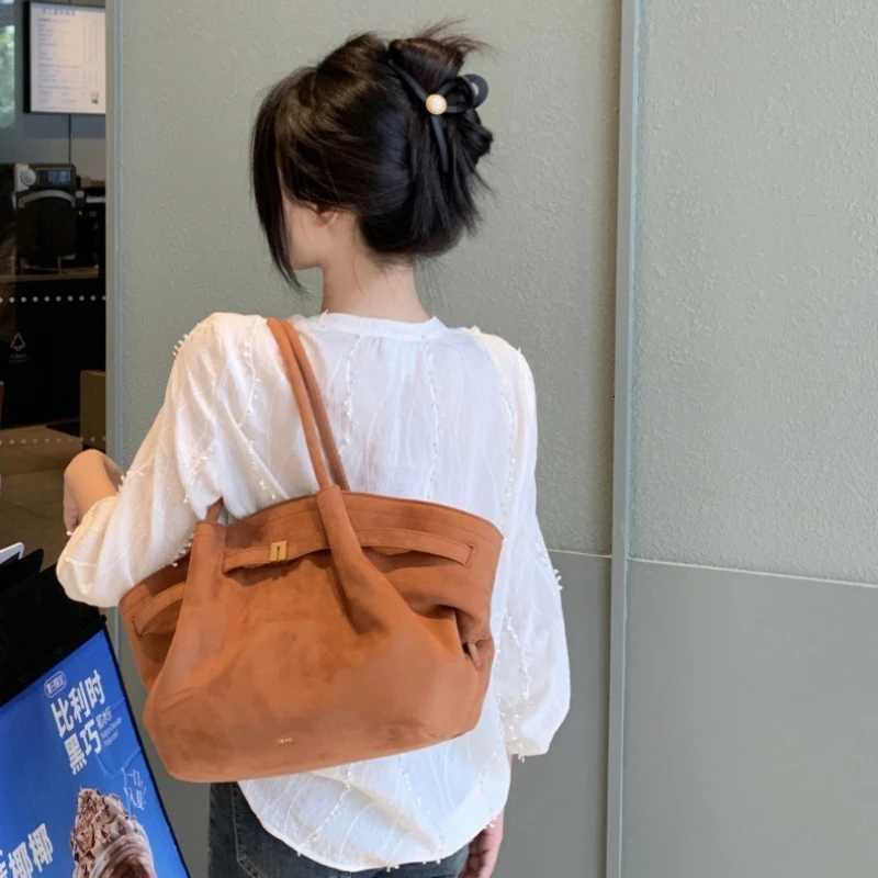2025 JWPEI Dumpling Bag Size Suede Soft Bag Fashion Tote Shoulder Underarm Tote HundredW250926