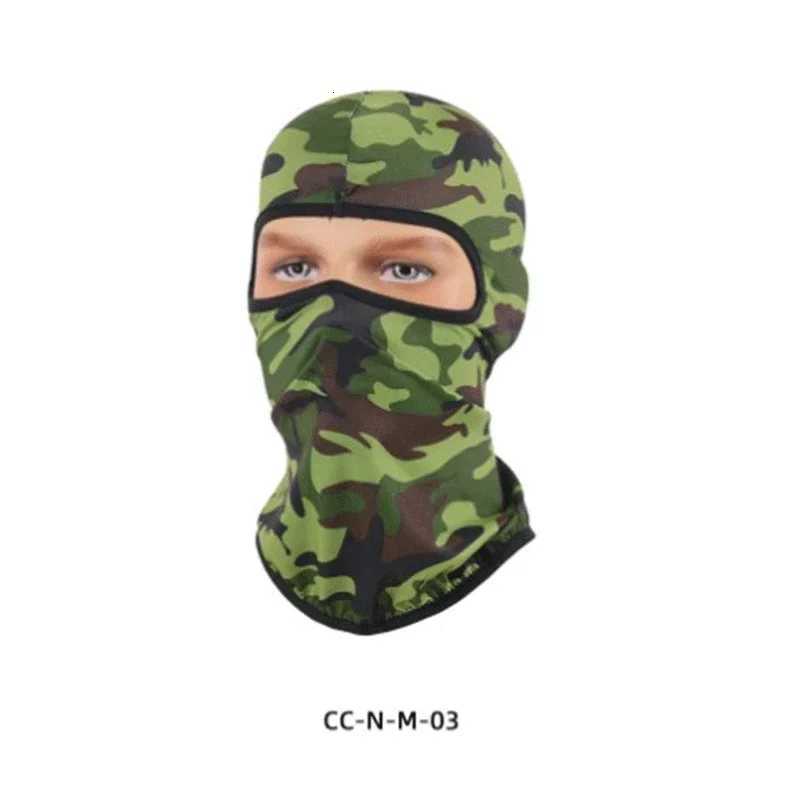 Camouflage Head Scarf Outdoor Riding Lycra Windproof Sunscreen Dustproof Full Face Mask Hiking Scarf Tactical Mask Z250926