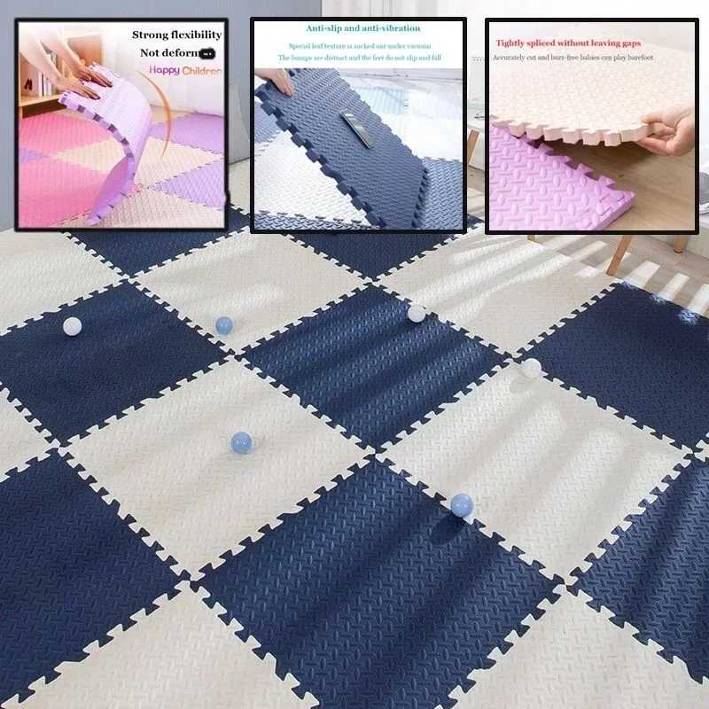 816pcs Baby Puzzle Floor Kids Carpet Bebe Mattress EVA Foam Baby Blanket Educational Toys Play Mat for Children 30x1cm C250926