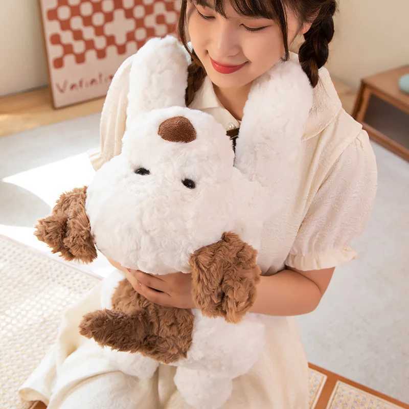 Hot 1pc 35cm55cm Cute Puppy Plush Toy Stuffed Soft Animal Dog Doll Sleeping Pillow Cushion Christmas Birthday Gift For Kids Y250925
