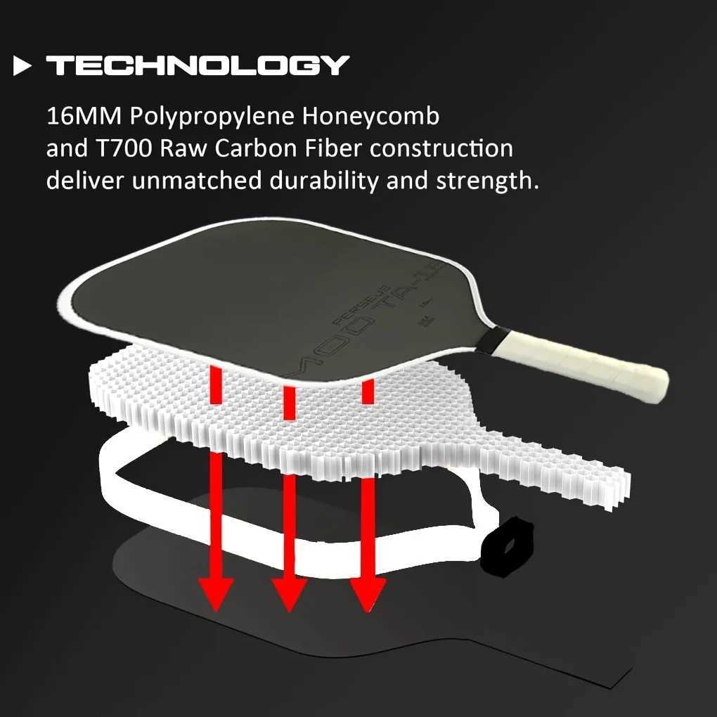 Perseus 16mm MOD TA15 Pro Player Edition GEN3 Propulsion EVA Foam Filling Core Pickleball Paddle Racket USAPA Approved J250926