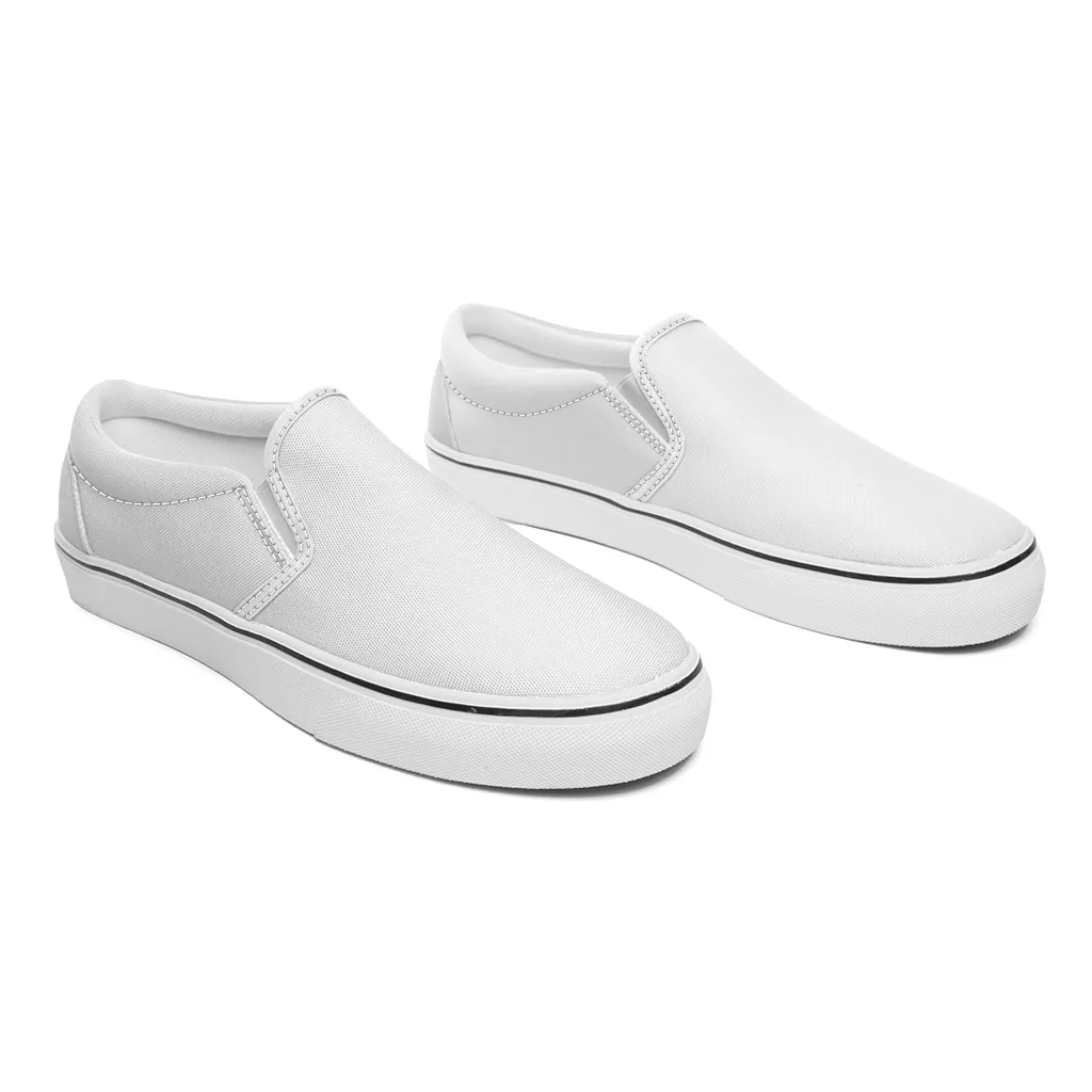 DHgatepod Kids Slip-On Casual Shoes - Breathable Canvas Sneakers with Elastic Sides & Removable Insoles for All Seasons