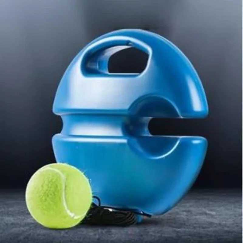 1pcsA Single Player TennisTrainer with A Rebound Line A Must Have for Self Practice Its A Tennis Racket Set for Beginners J250926