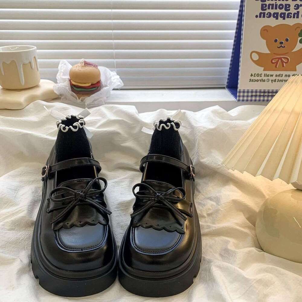 Skirt Matching JK Spring British Style Designer Shoe Brown New 2025 Thick Sole Small Leather Women Mary Jane Single Shoes