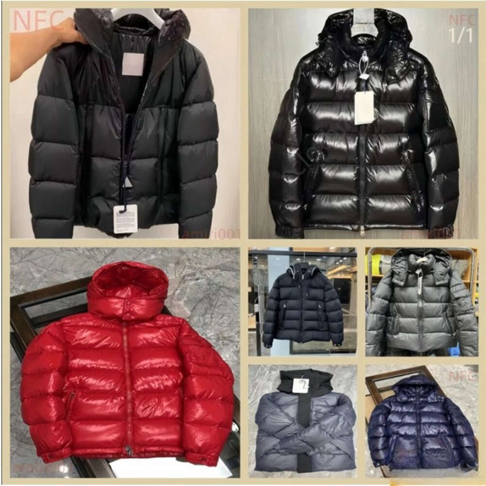 Moncleatpufferjacket Designer Classic Winter Clothing Mayas Puffer Jacket Fashion Couples Clothings Luxury Brand Women Garden Zipper Jackets Top Quality 0C2