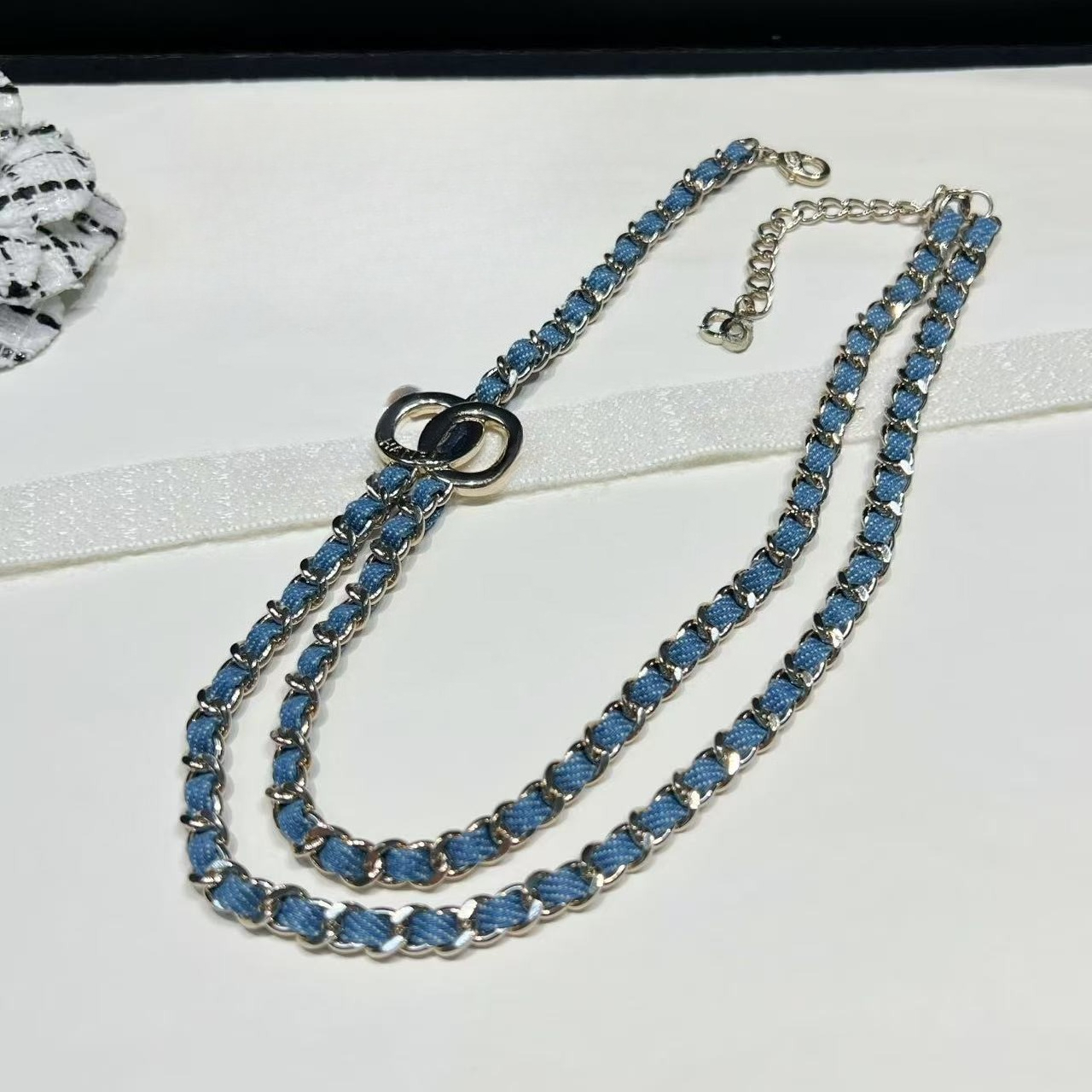 Luxury Necklace Designer Pendant Flower Choker Chain Crystal Necklace Wedding Party Gift Jewelry