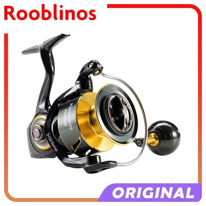 ROOBLINOS SW Spinning Reel Ultralight Saltwater Surf Reel 501 91 BB Max Drag 12kg Fishing Reels Wheel W250925