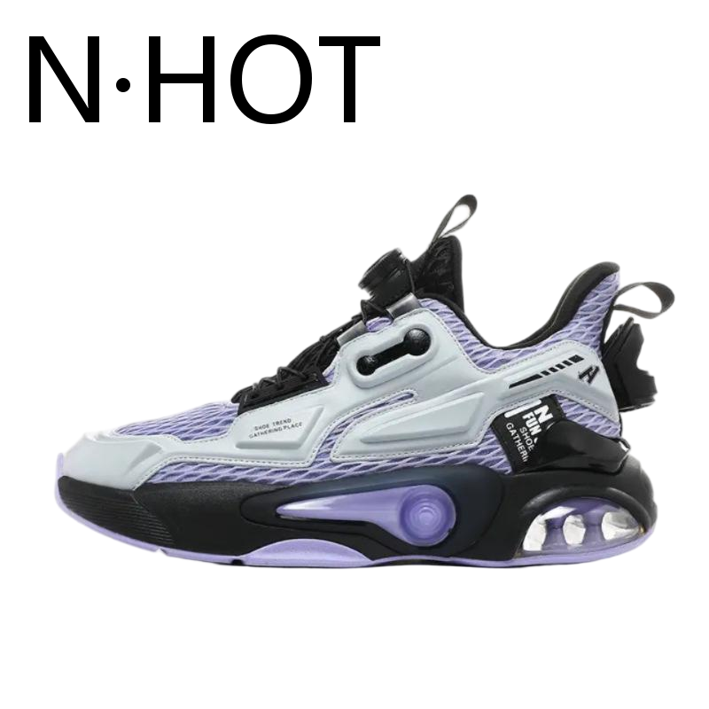 NHOT New Designer Outdoor Sports Shoes Luxurious Air Cushion Fashionable Running Shoes Trendy Anti Slip And Wear-resistant Leather Casual Shoes