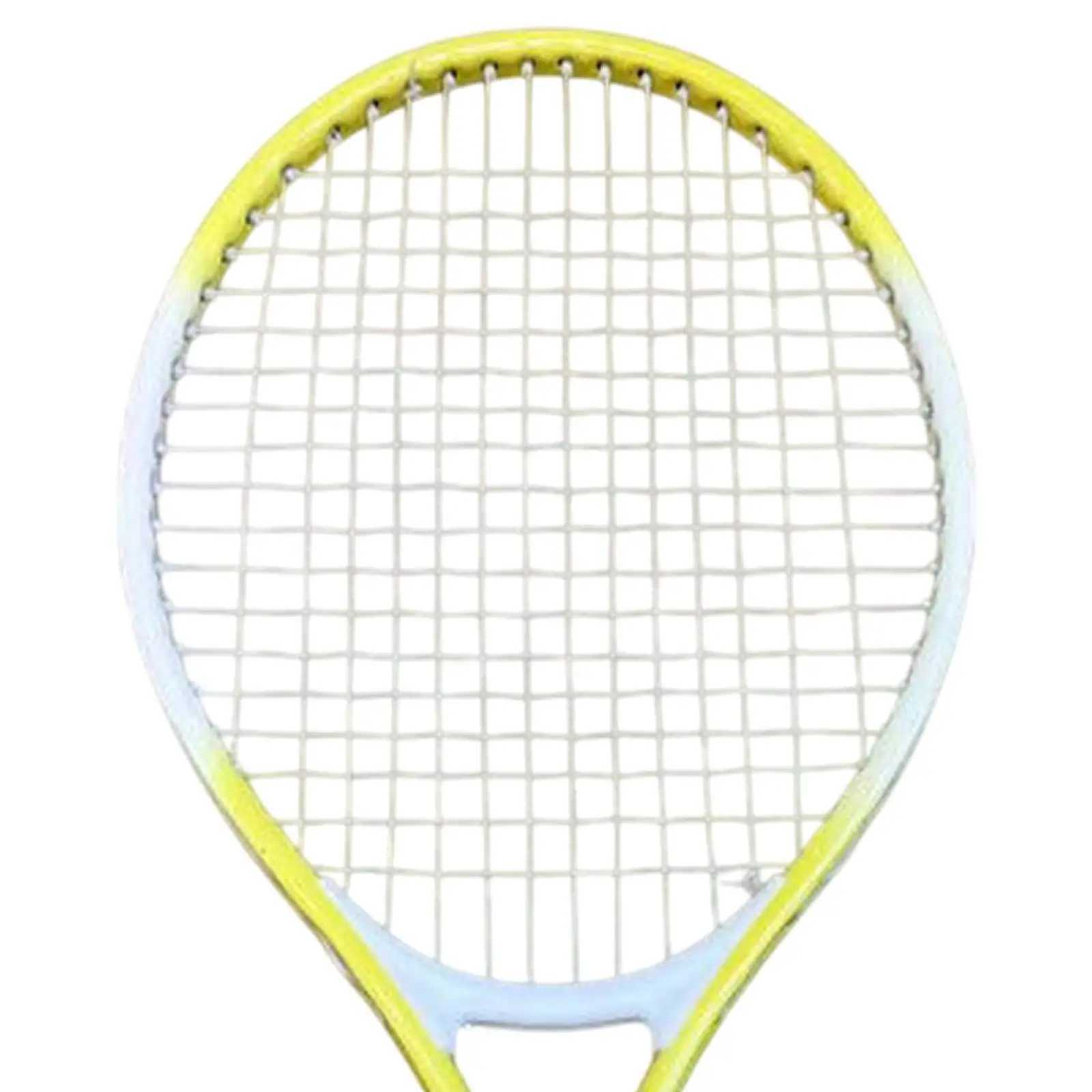 Tennis Racket Tennis Equipment Practical High Strength Nylon Strings Tennis Racquet for Park Recreational Garden Outdoor Game J250926