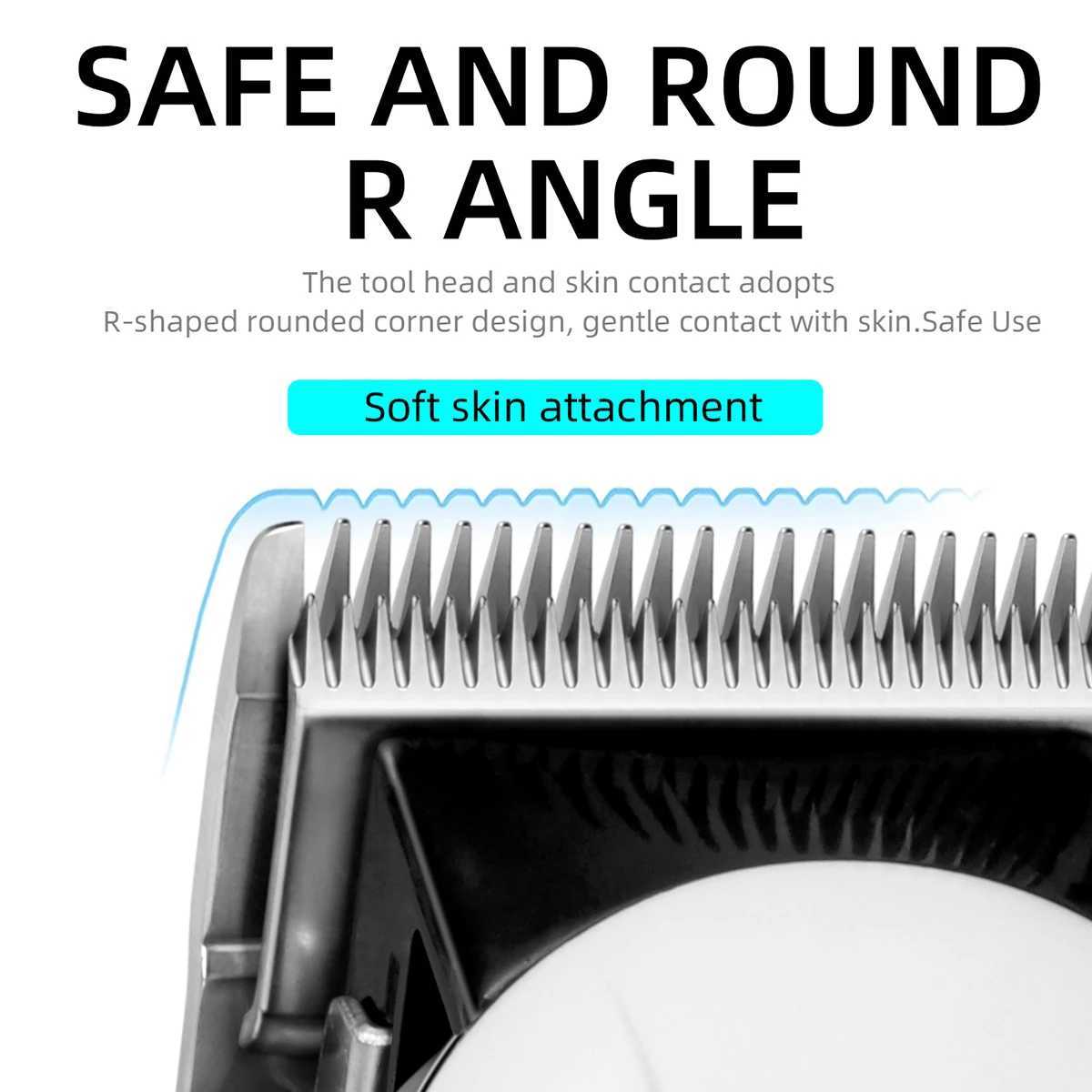 Professional KIO Clipper Hair Men Cordless Electric Hair Cutting Machine Portable Adjustable Rechargeable Clipper For Barber R250926