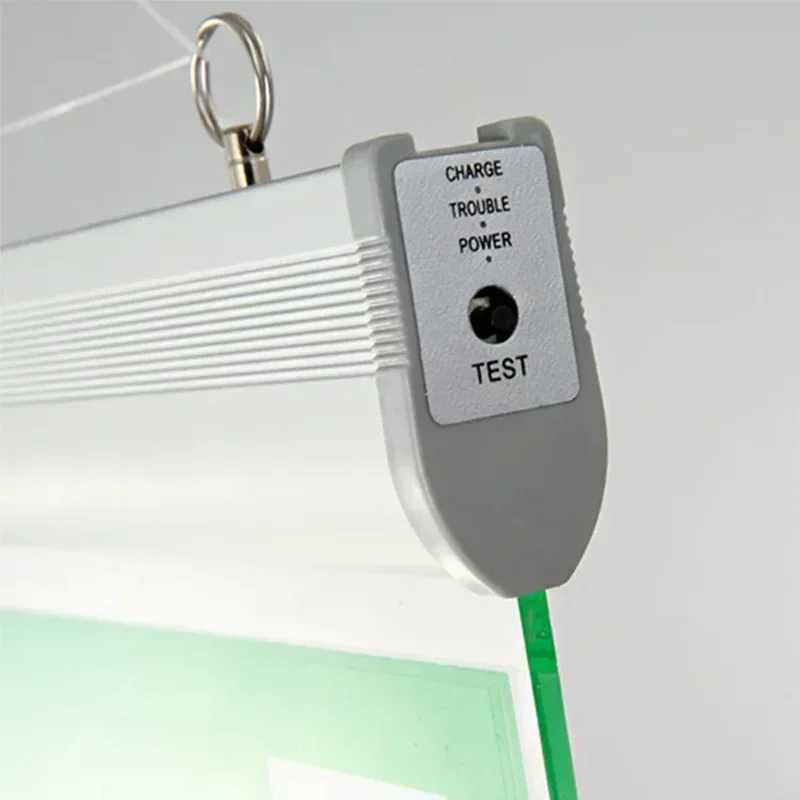 Emergency Exit Light Stays On 24 Hours A Day PowerOff Emergency Lighting Lasts For 90 Minutes Lithium Battery Light Ac85265v C250925