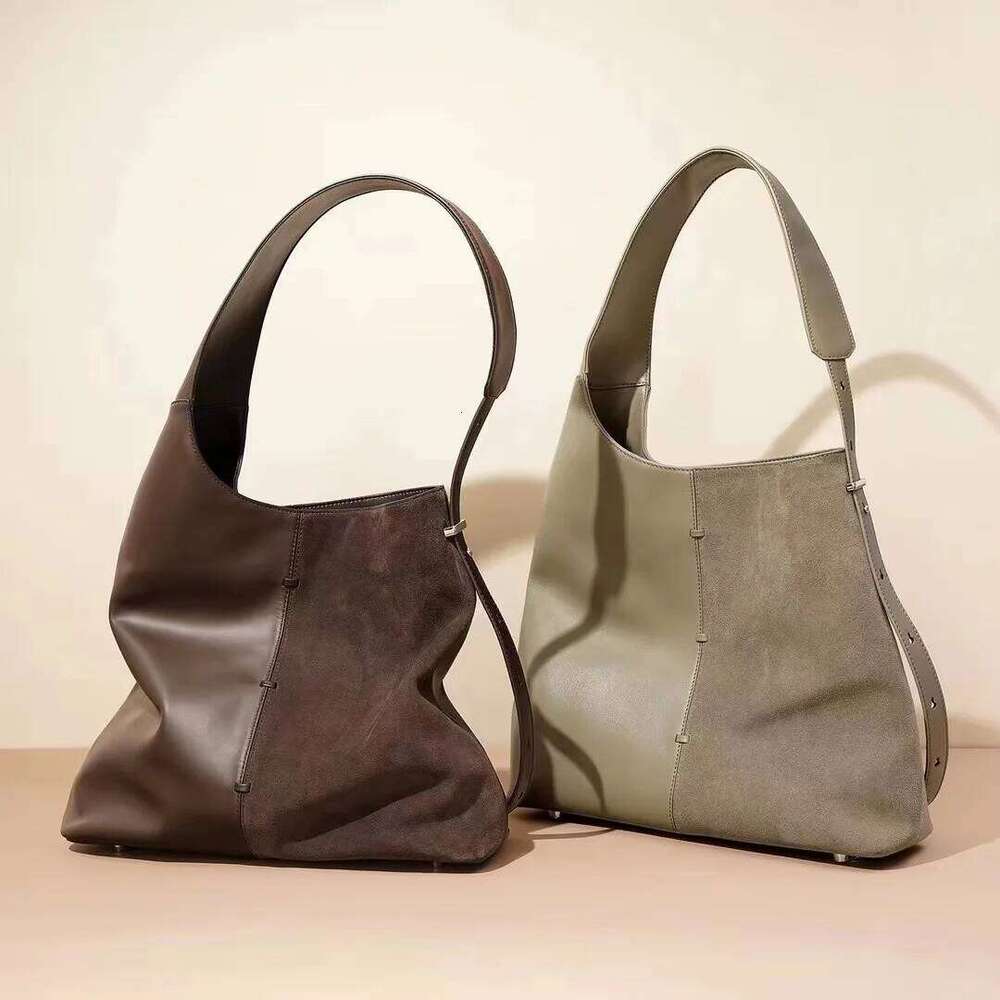 New Women Leather Bucket Shoulder Messenger Armpit Purses And Handbags Designer Bag suotong2509