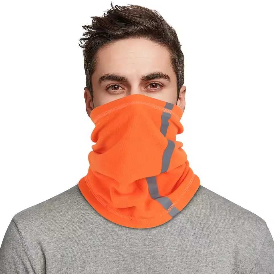 KoKossi Winter Warm Scarves Fleece Neck Cover Mask Reflective Skiing Neck Scarves Half Face Mask Scarf Riding Motorcycle Z250926