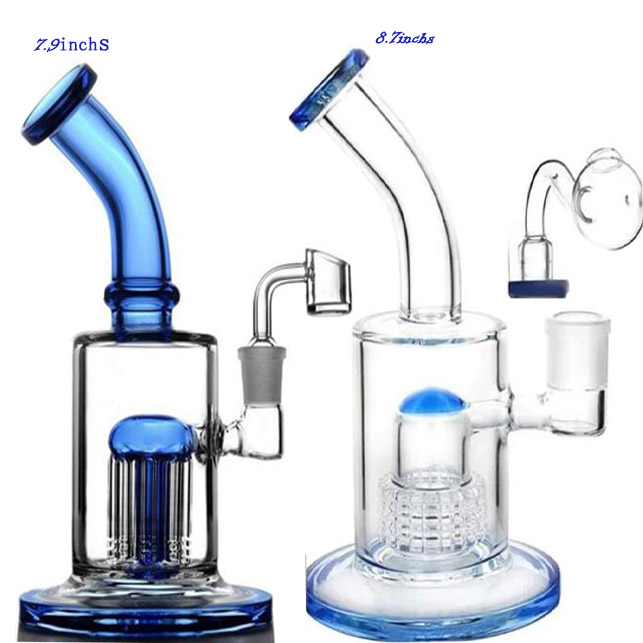 Arm Tree Glass Bong Water Pipes Bubbler Hookahs Matrix Perc Heady Glass Water bongs Smoking with 14mm