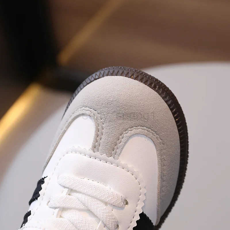 Spring Sport Shoes For Children PU Leather Ergonomics Kids Sneakers Softsoled Childrens Sneakers Boys Girls Tennis Shoes T250926