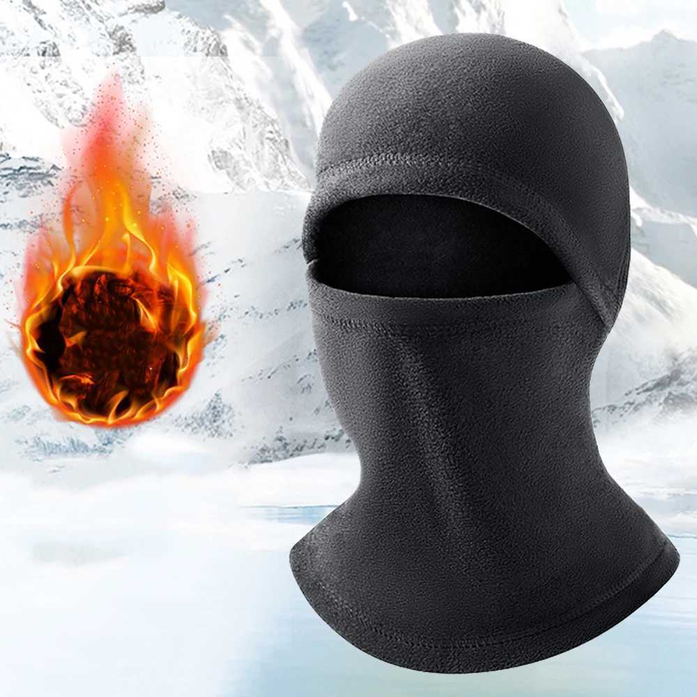 Motorcycle Face Mask Shawl Autumn Winter Thermal Fleece Face Shield Mask Moto Balaclava Windproof Cycling Ski Scarf Ski Mask Z250926