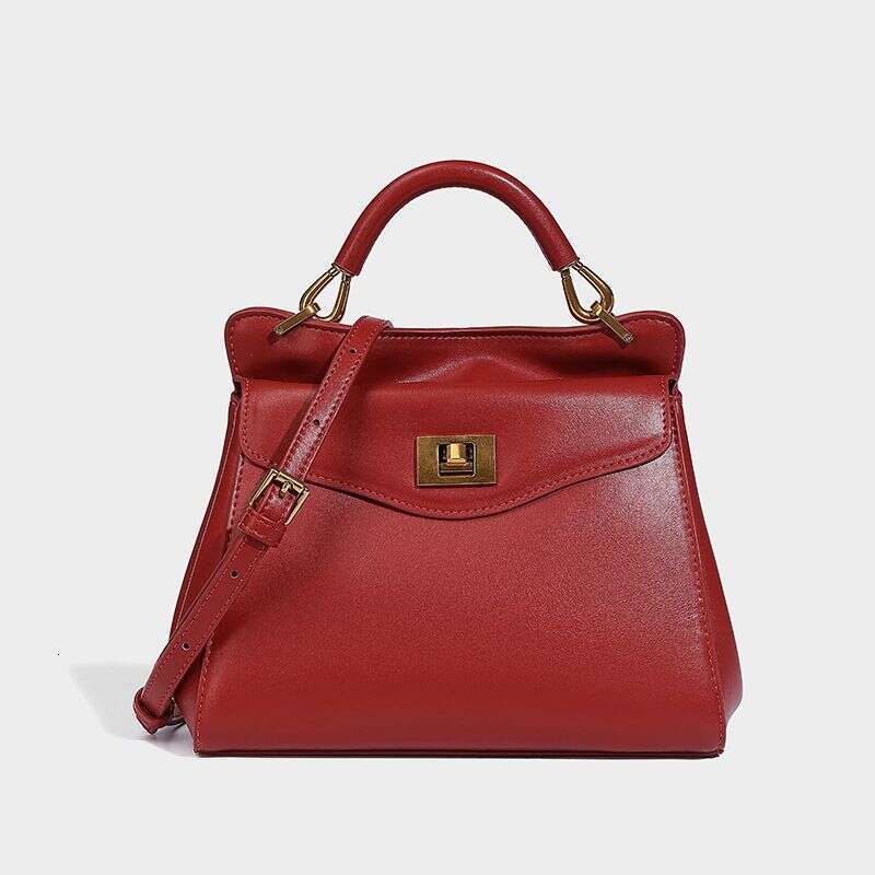 New Commuter Trendy Handbag Lock Single Shoulder Crossbody Light Fashion Versatile Women's Bag