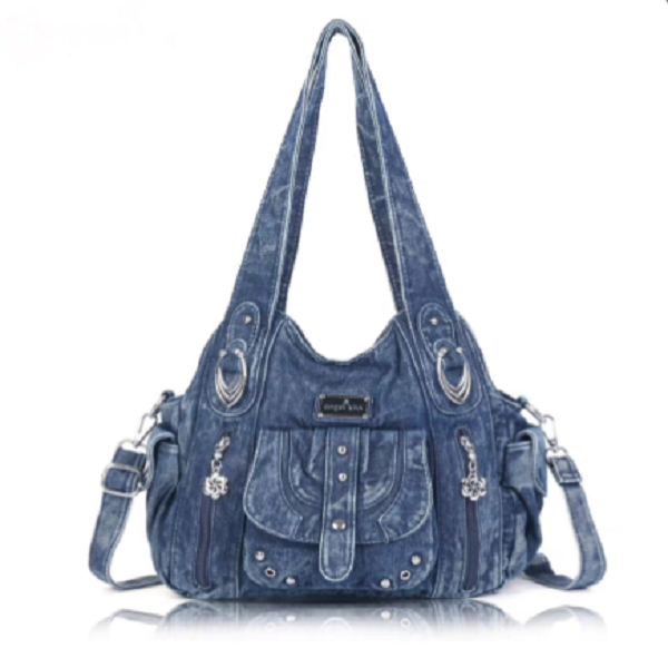 Angelkiss Bag Women Fashion Handbags Women Shoulder Bags PU Leather Handbag Female Satchel Big Shoulder Purse Bag Womens Bag Z250815