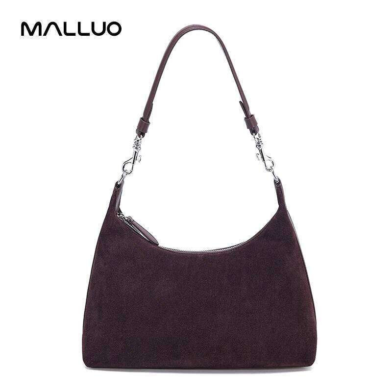 Women's Frosted Cow Leather Shoulder Bag Female Retro Casual Cowhide Handbags Ladies Fashion Designer Bags For Lady New Suotong0917 suotong2509
