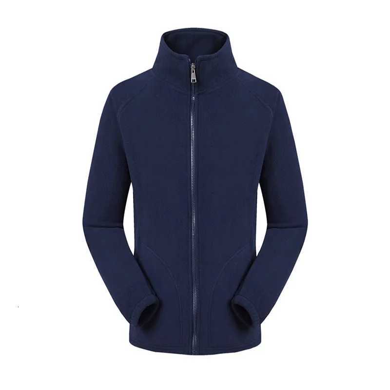 Soft Polar Fleece Jacket with Pockets Lightweight Outdoor Recreation Full Zip Coat Outdoor Hiking Jogging Mens clothing Wear W250926