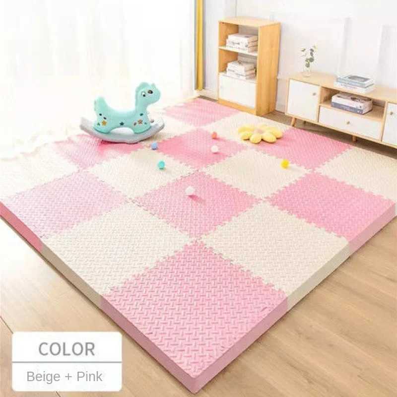 816pcs Baby Play Foam Floor Mat Baby Shockproof Nonslip Carpet Fitness Yoga Exercise Mat Child Protection Home Decoration C2509261