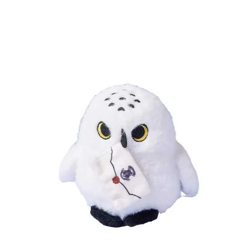 Cartoon Hedwig Owl Plush Toys Soft Stuffed Animals Plushie Toys Shoulder Decor Fun Toy Boys Girls Birthday Gifts C250925