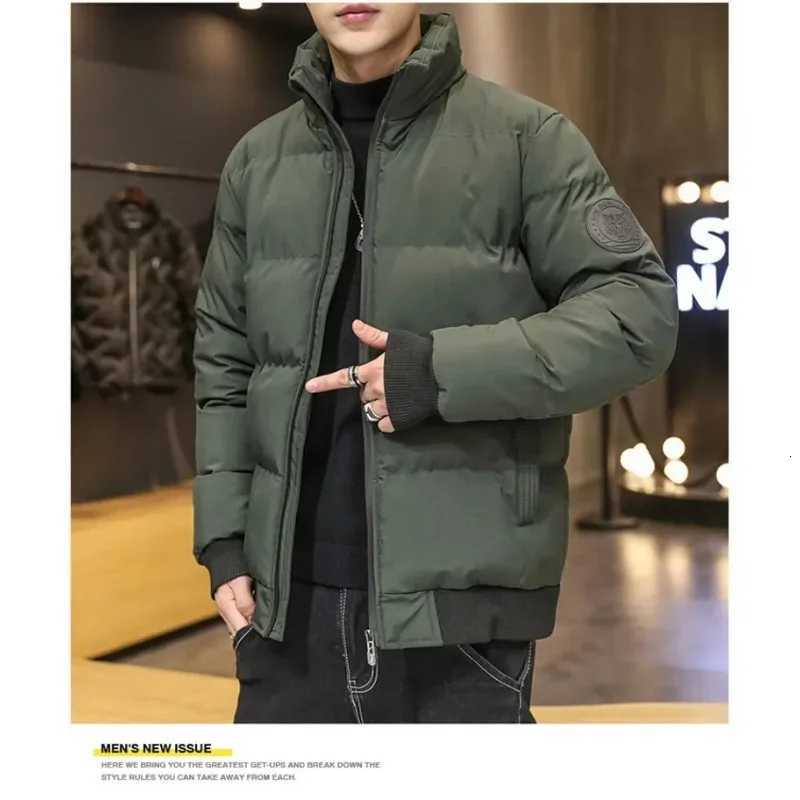Winter mens jacket cotton parka coat mens warm jacket thick casual jacket streetwear mens clothing W250926